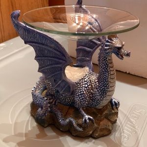 Vintage dragon Oil burner figurine
